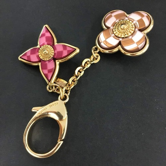 EUC Authentic Louis Vuitton Bijou Mosaic/ Gold Bag Charm - Picture 4 of 5